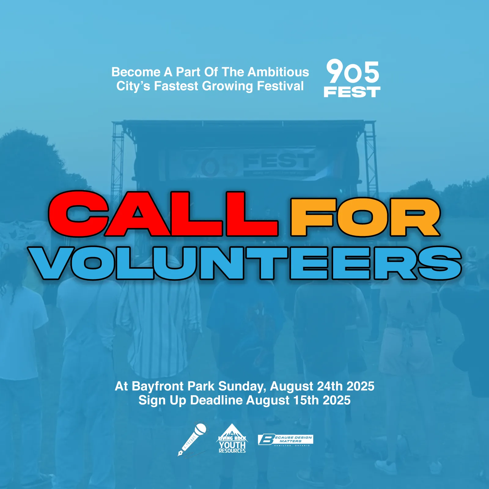 905 Fest - Call For Volunteers