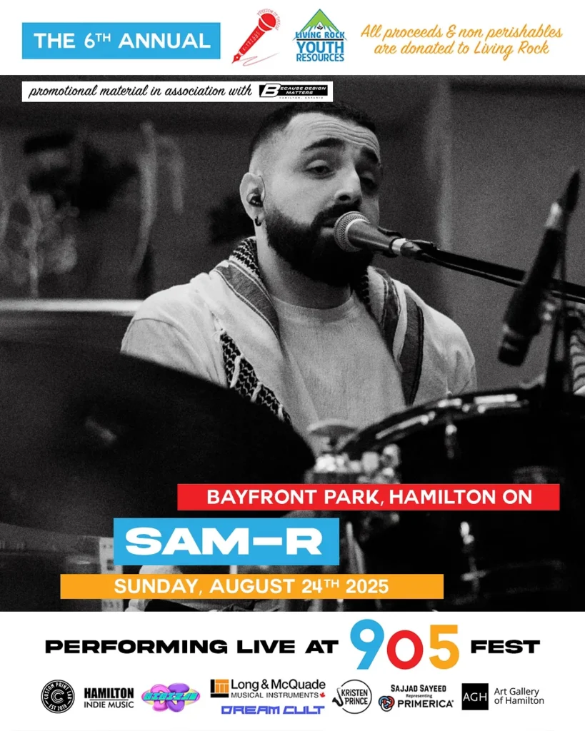Sam R - 905 Fest Performer 2025
